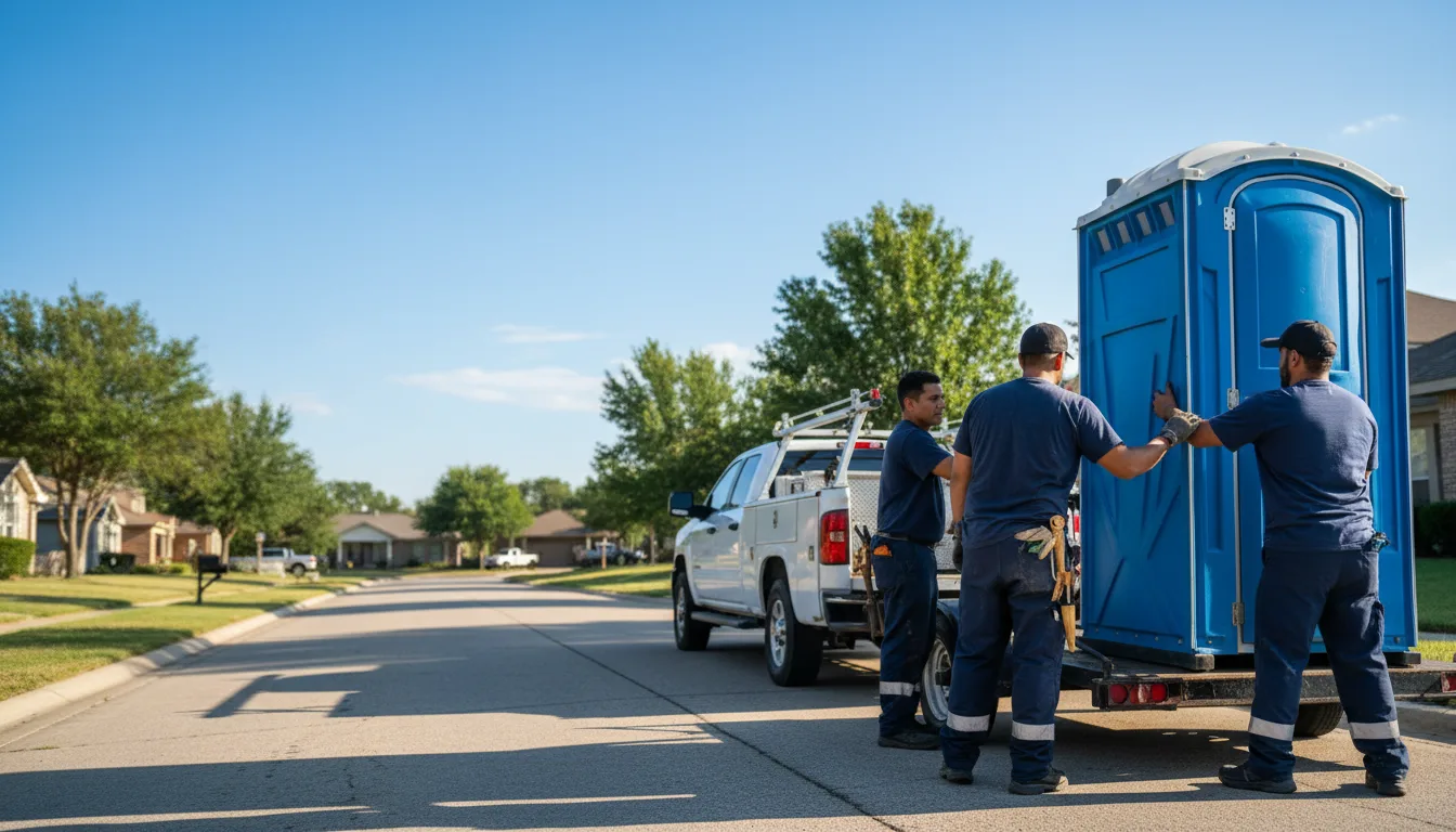 Portable Toilet Rental in Fullerton, CA near me